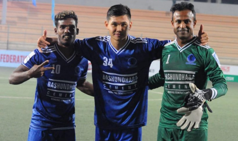 Премьер-Лига Бангладеш: Айзар Акматов забил в дебютном матче. ВИДЕО