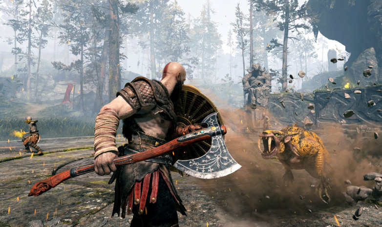 God of War удерживает первенство в чарте Steam уже три недели подряд