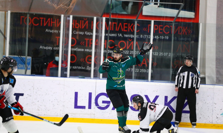 «Бейбарыс» обыграл «Актобе» и вышел в полуфинал чемпионата Казахстана по хоккею