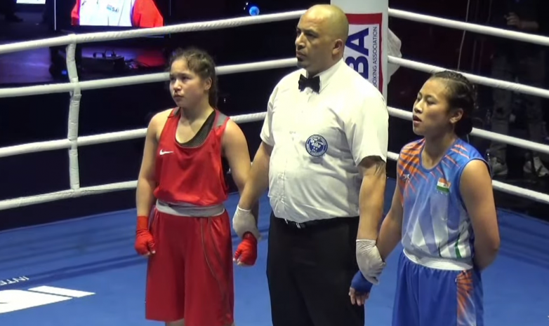 Казахстанки Сариева и Салимбай стали бронзовыми призерами юниорского ЧА по боксу