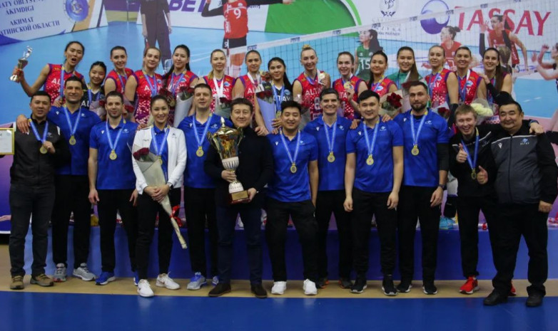«Алтай» – чемпион Казахстана по волейболу среди женских команд