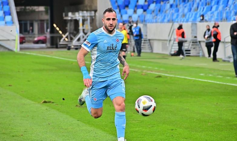 Бывший игрок «Астаны» прокомментировал дебютный гол за «Слован»