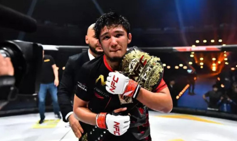 Казахстанский боец Серик Разгалиев стал чемпионом лиги Naiza 