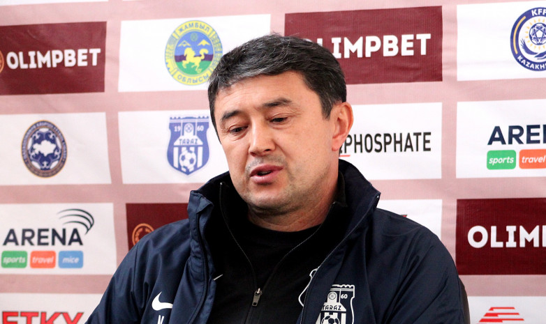 Мазбаев прокомментировал матч с «Атырау»