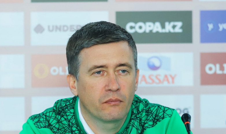 Наставник  «Атырау» прокомментировал матч с «Каспием»