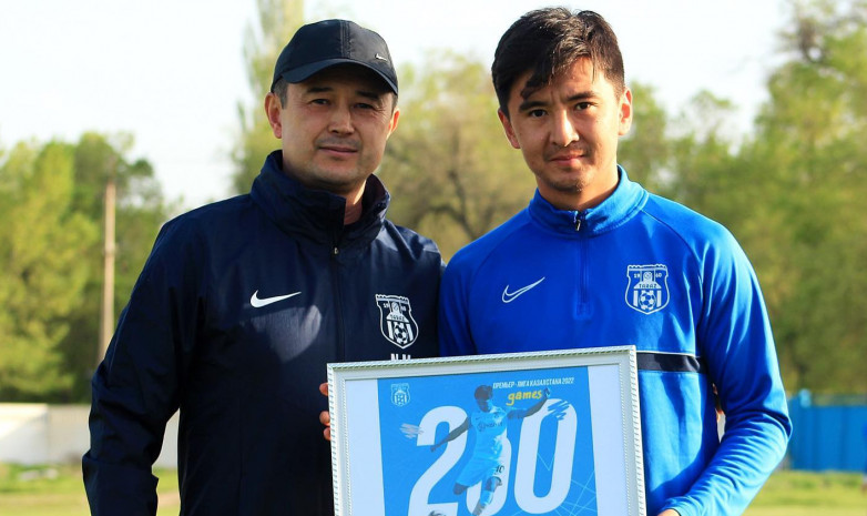 Бауыржан Байтана провел юбилейный матч в Премьер-Лиге Казахстана