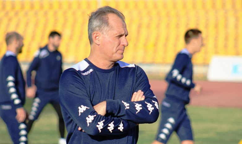Главный тренер «Окжетпеса» рассказал о задачах и финансовом положении клуба 