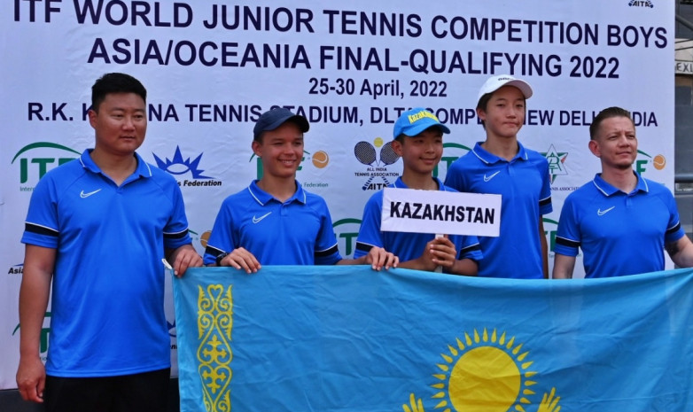 Сборная Казахстана победила одну из сильнейших команд Азии по теннису в Индии