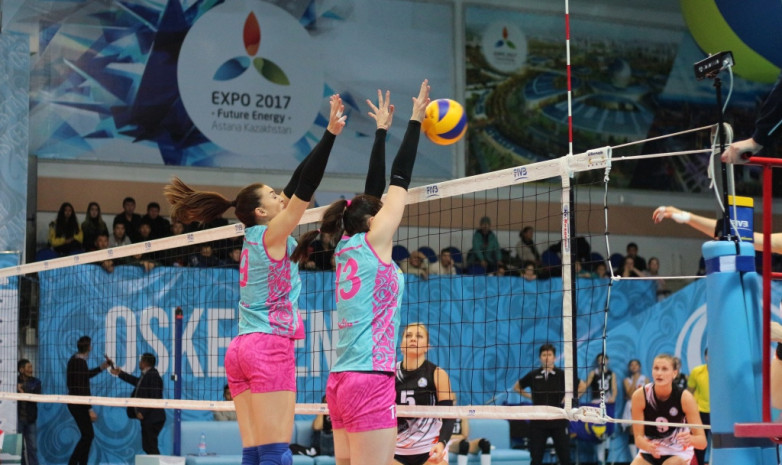 Казахстанские волейболистки из «Алтая» обыграли иранок на чемпионате Азии