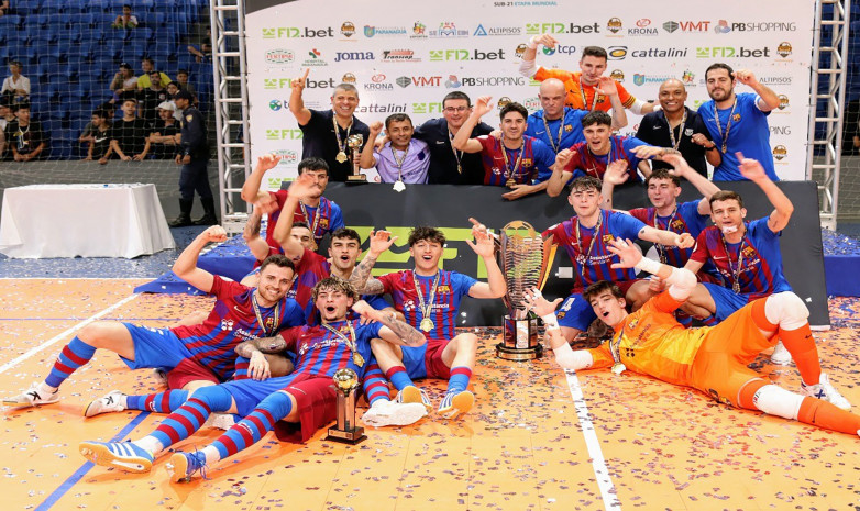 ВИДЕО. «Барса» выиграла молодежный Кубок мира по футзалу