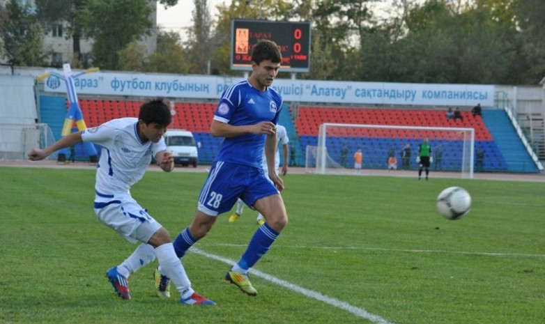«Тараз-Каратау» победил «Яссы»  в матче Первой лиги 