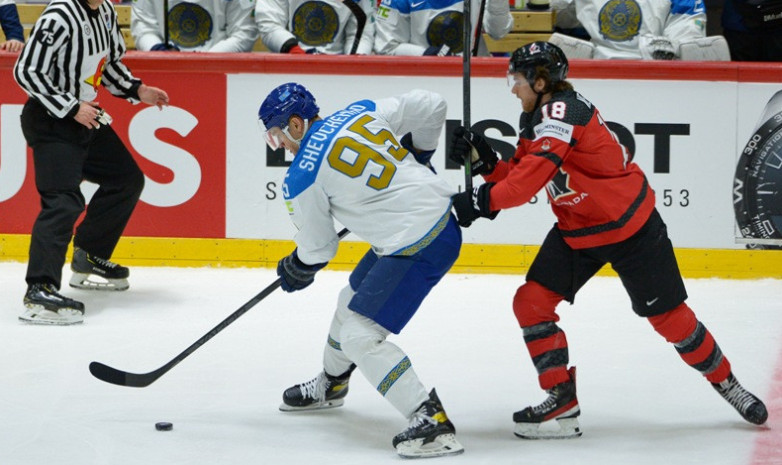 Казахстан упустил победу над Канадой на ЧМ по хоккею