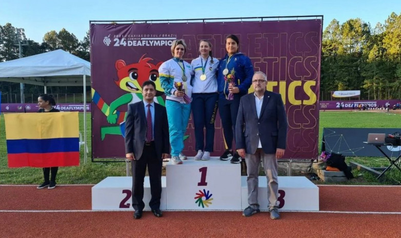 Казахстанская спортсменка заняла второе место на Сурдлимпийских играх