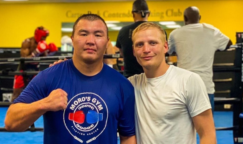 Непобежденные казахстанские боксеры провели совместную тренировку в Майами