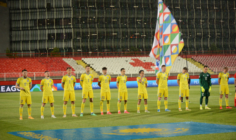 Видео из раздевалки сборной Казахстана после матча с Беларусью в Лиге наций УЕФА