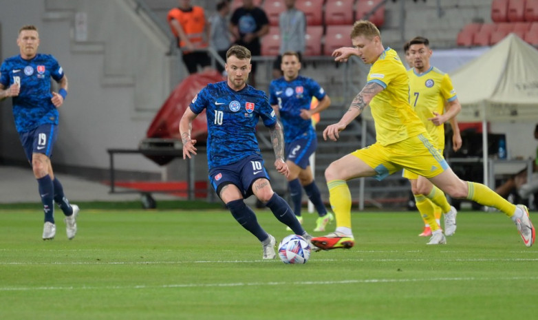 Фоторепортаж с матча Словакия – Казахстан в Лиге наций УЕФА