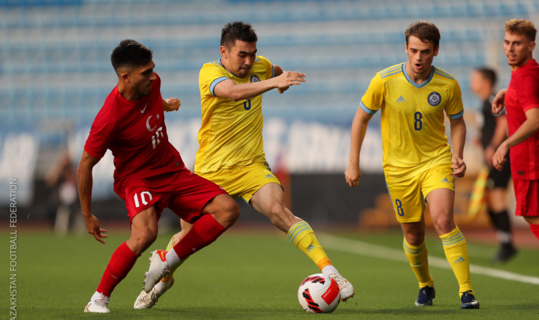 Видеообзор матча Турция – Казахстан в отборе на молодежный Евро-2023