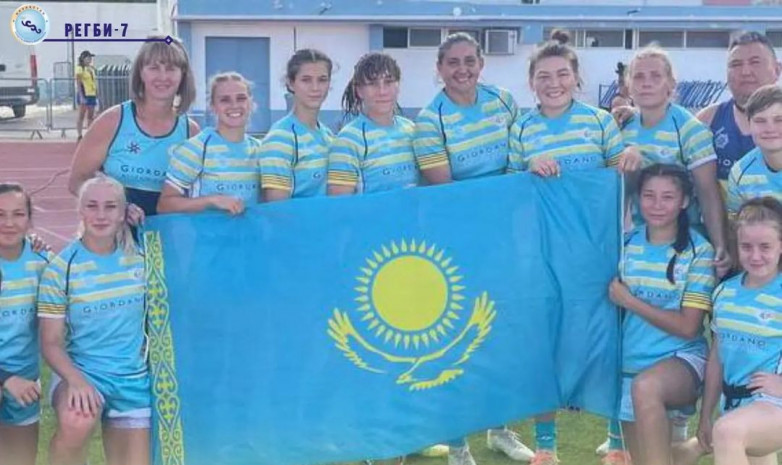 Женская сборная Казахстана по регби-7 стала серебряным призером международного турнира в Португалии
