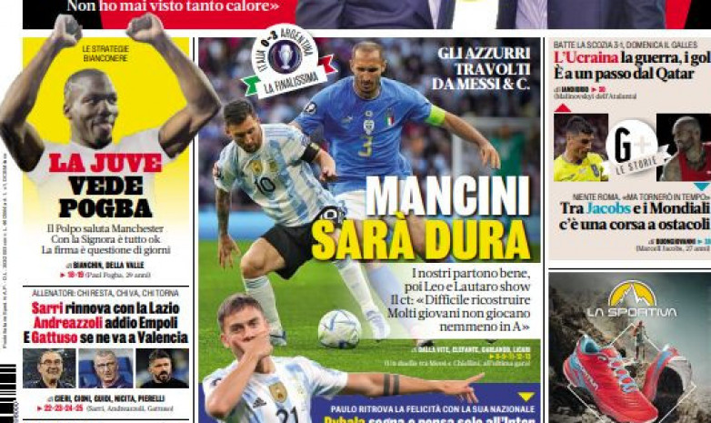 Gazzetta dello Sport оконфузилась, отправив в «Ювентус» не того Погба
