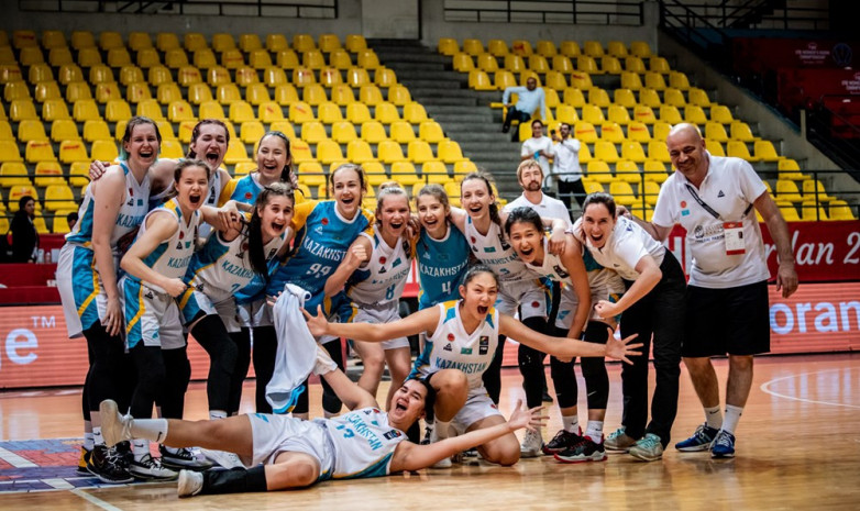 Казахстанские баскетболистки стали шестыми на чемпионате Азии U-16
