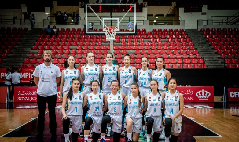 Казахстанские баскетболистки обыграли Иорданию на чемпионате Азии U-16