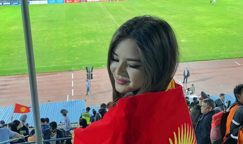 Красавицы на матче. Beauty атмосфера на стадионе в Бишкеке