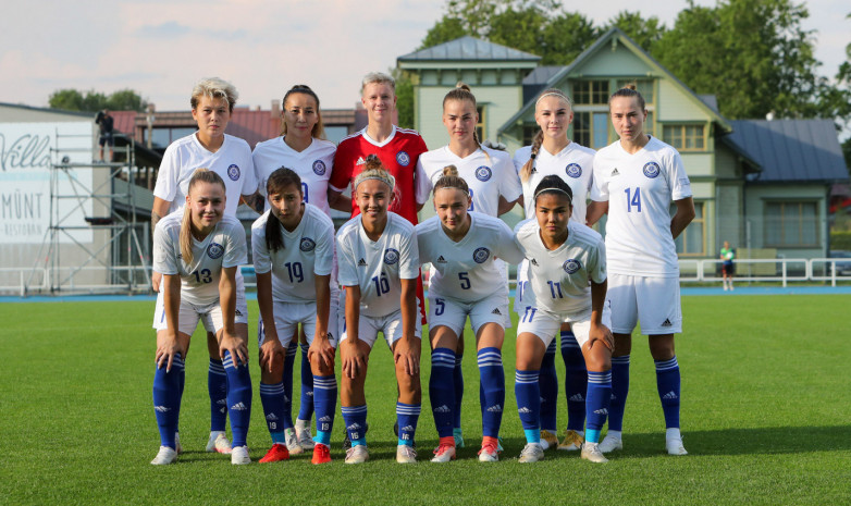 Женская сборная Казахстана по футболу на выезде уступила Эстонии