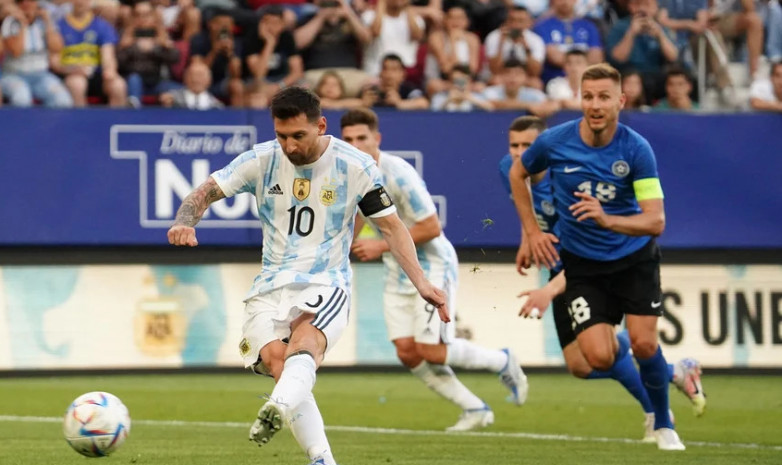 Аргентина разгромила Эстонию в товарищеском матче, Месси забил все пять голов