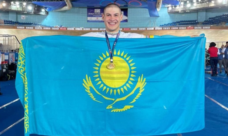 Казахстанский велогонщик завоевал «золото» чемпионата Азии в гите на 1000 метров