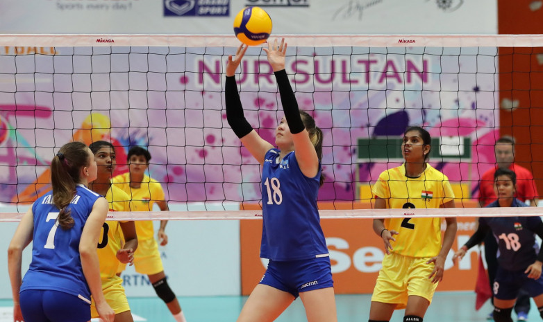 Сборная Казахстана заняла 8-е место на чемпионате Азии по волейболу U-20 среди девушек в Нур-Султане