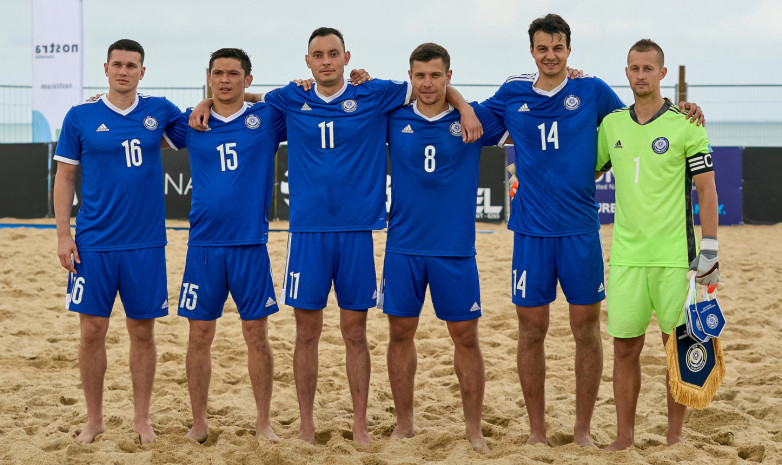 Состав сборной Казахстана на Промофинал Европейской лиги пляжного футбола