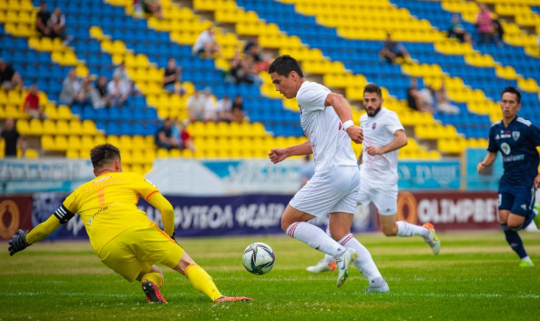 Дубль Табатадзе помог «Акжайыку» одержать волевую победу над «Каспием» в Кубке Казахстана