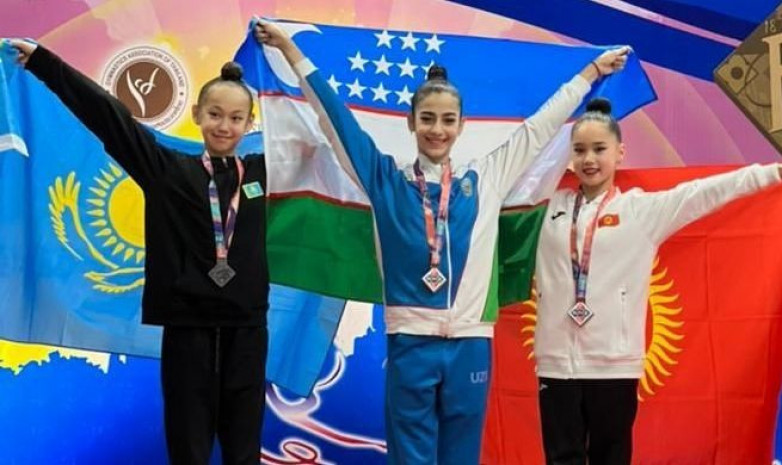 Гимнастка Асема Бадыкеева завоевала бронзу чемпионата Азии