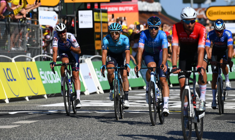 Луценко стал 71-м на пятом этапе «Тур де Франс»
