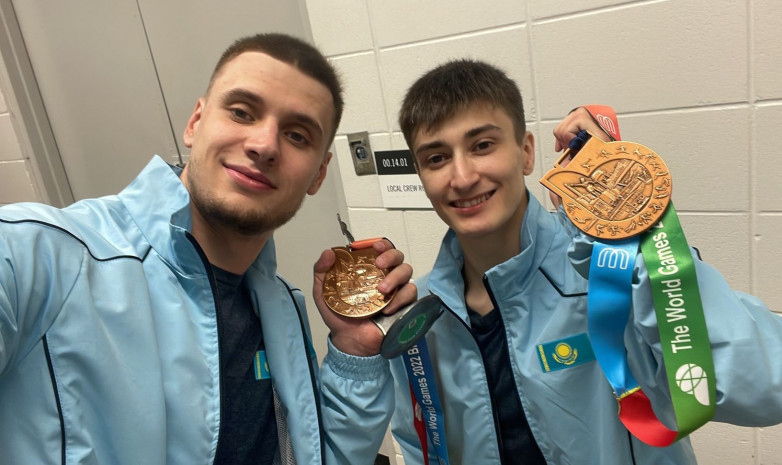 Казахстанские акробаты завоевали медали на всемирных играх в США