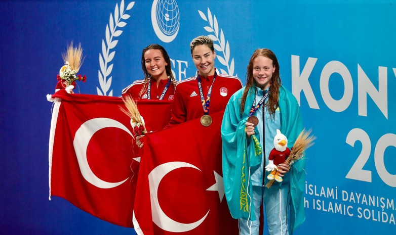 Казахстанская пловчиха выиграла «бронзу» Игр исламской солидарности