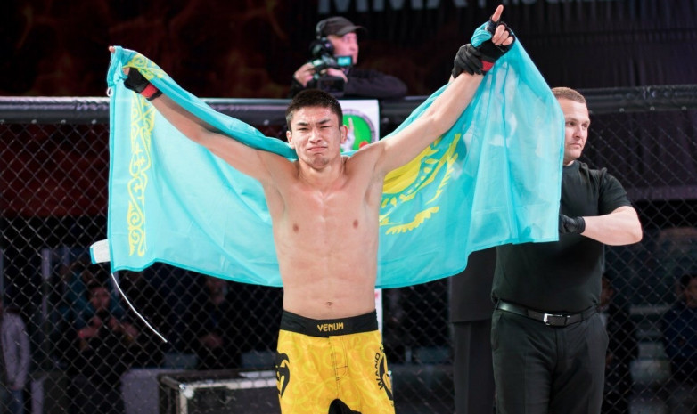 Казахстанский боец нокаутировал соперника на турнире Eagle FC 50