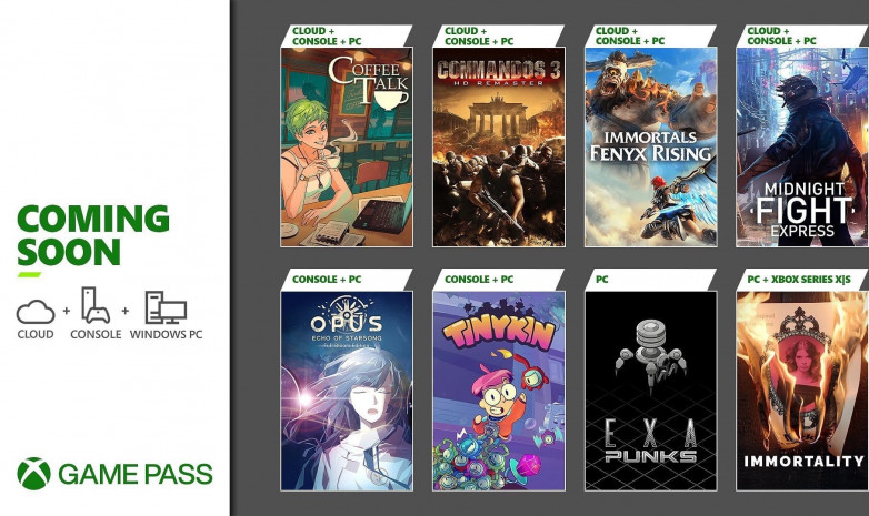 Стали известны новые игры сервиса Xbox Game Pass