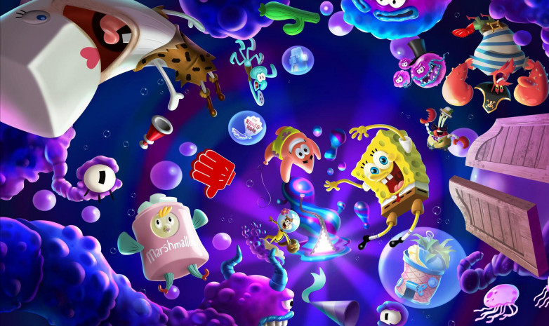 Разработчики Spongebob Squarepants: The Cosmic Shake выложили трейлер 3D-платформера