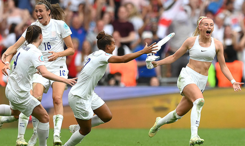 Женская сборная Англии впервые в истории стала победителем чемпионата Европы