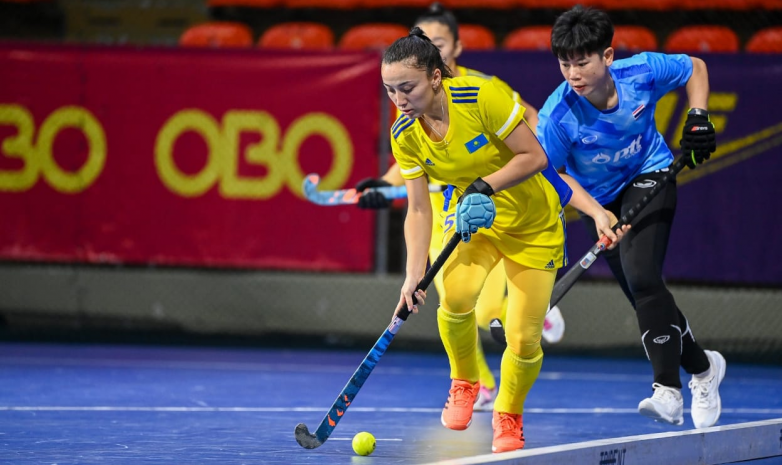 Женская сборная Казахстана по хоккею на траве потерпела крупное поражение в полуфинале Кубка Азии 