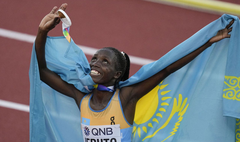 Казахстанская чемпионка мира Нора Джеруто впервые после триумфа на ЧМ выступит на дистанции 3000 метров