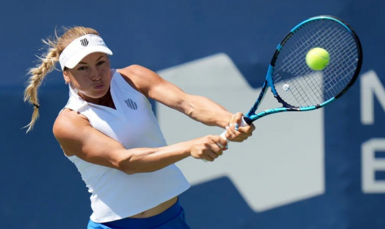Казахстанская федерация тенниса опубликовала момент победы Юлии Путинцевой в турнире в Торонто