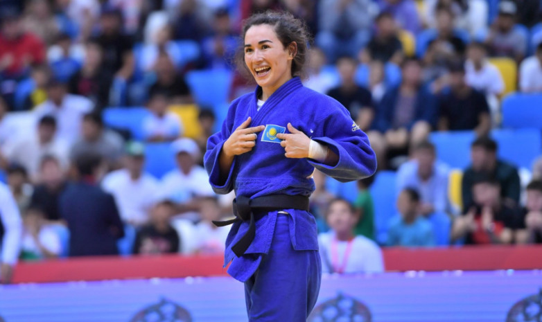 Абиба Абужакынова вышла в финал чемпионата Азии по дзюдо в Нур-султане