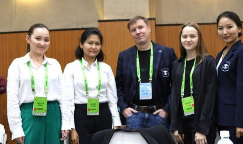 Казахстанские шахматистки уступили в матче за лидерство на Всемирной шахматной олимпиаде