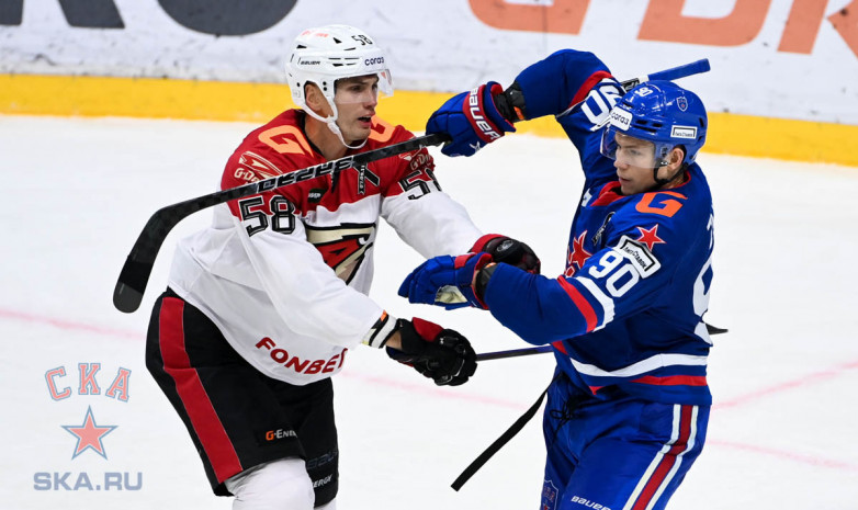 Как сыграли хоккеисты сборной Казахстана в матче СКА – «Авангард»