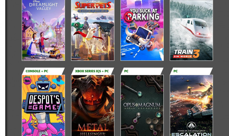Стал известен список новых игр для Xbox Game Pass