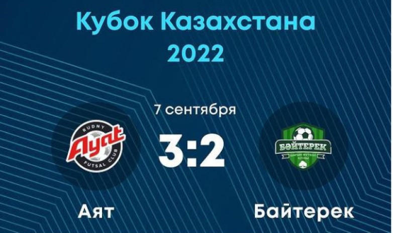 «Аят» обыграл «Байтерек» в матче Кубка Казахстана