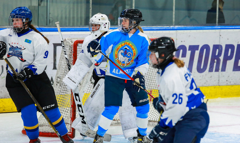 Результаты первых трех дней чемпионата Казахстана по хоккею среди женщин