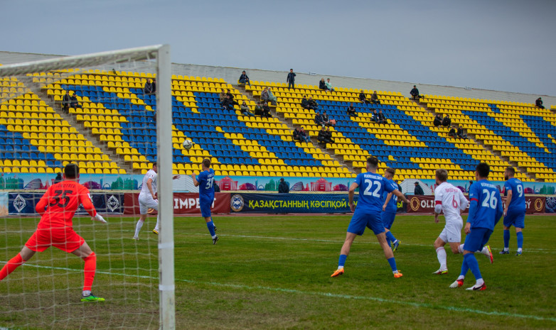 «Акжайык» и «Туран» сыграли вничью в перенесенном матче 2-го тура